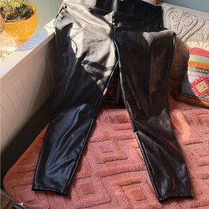 LOFT Faux Leather Leggings, Stretchy & Comfortable
